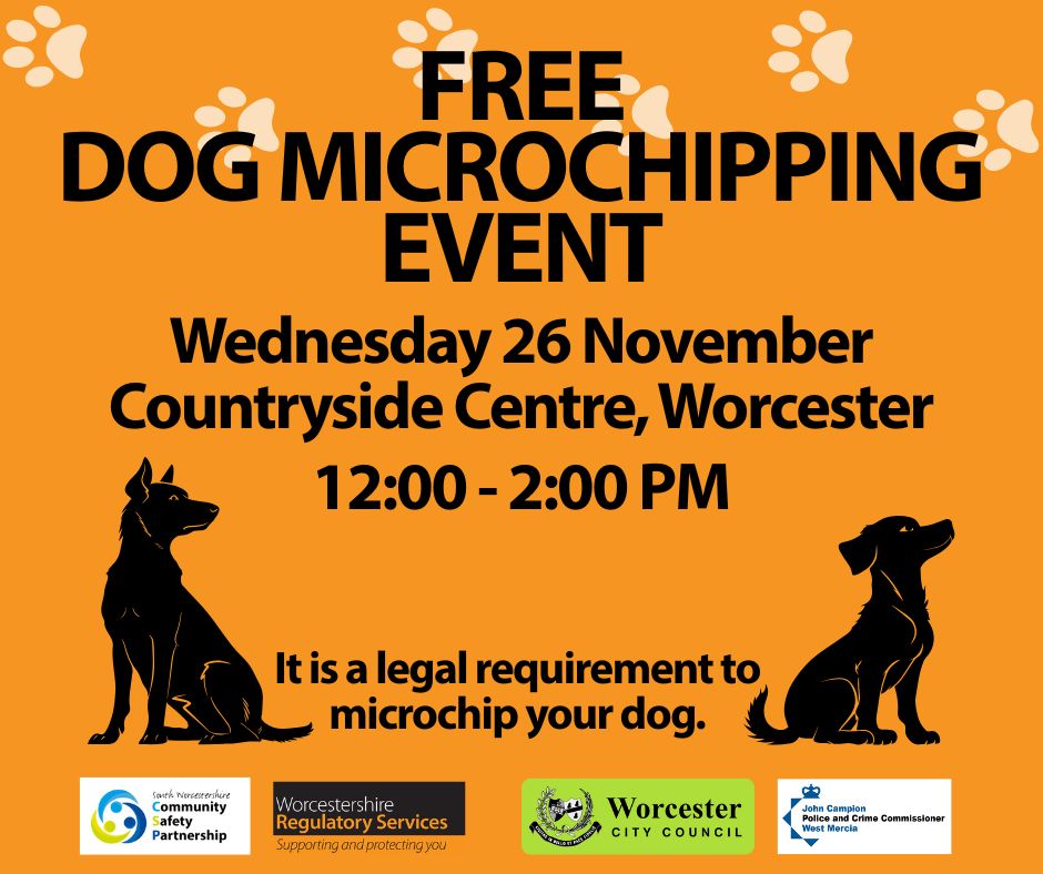 Event poster with an orange background, black text and logos, detailing time data and location of the event